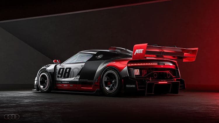 奥迪 R8 Lms 高清全屏壁纸