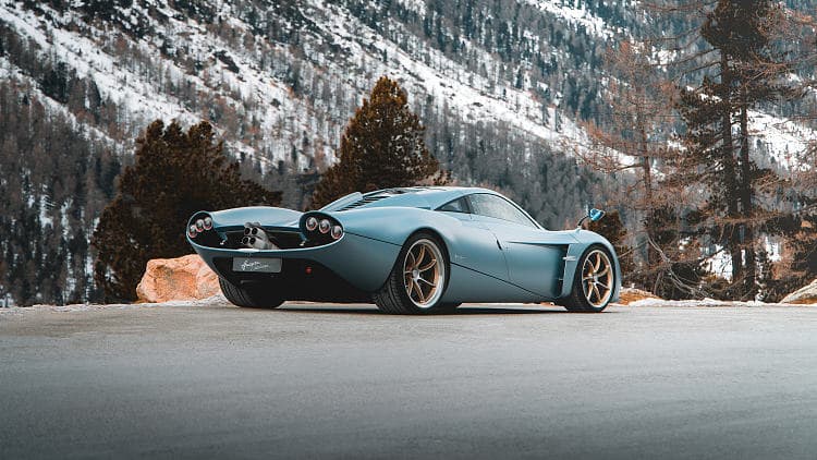 帕加尼 Huayra codalunga 高清全屏壁纸