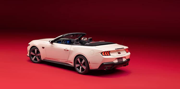 福特 Mustang gt convertible 60th anniversary package 高清全屏壁纸