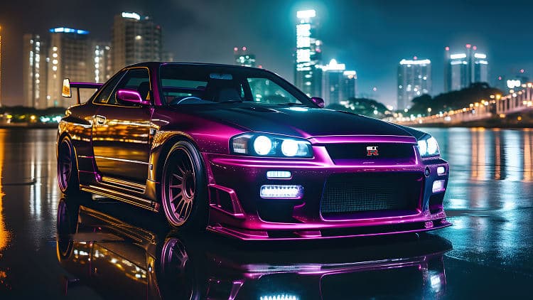 日产 GT-R  高清全屏壁纸