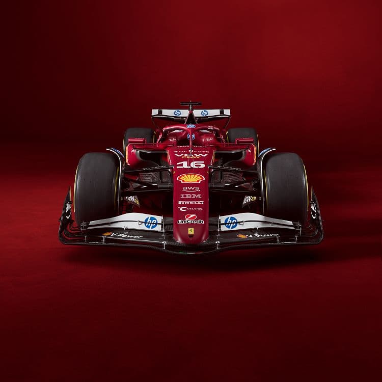 F1 法拉利 SF-25 2025赛季用车 高清全屏壁纸