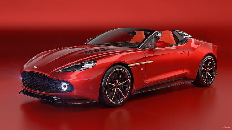 阿斯顿·马丁 Vanquish speedster 高清全屏壁纸