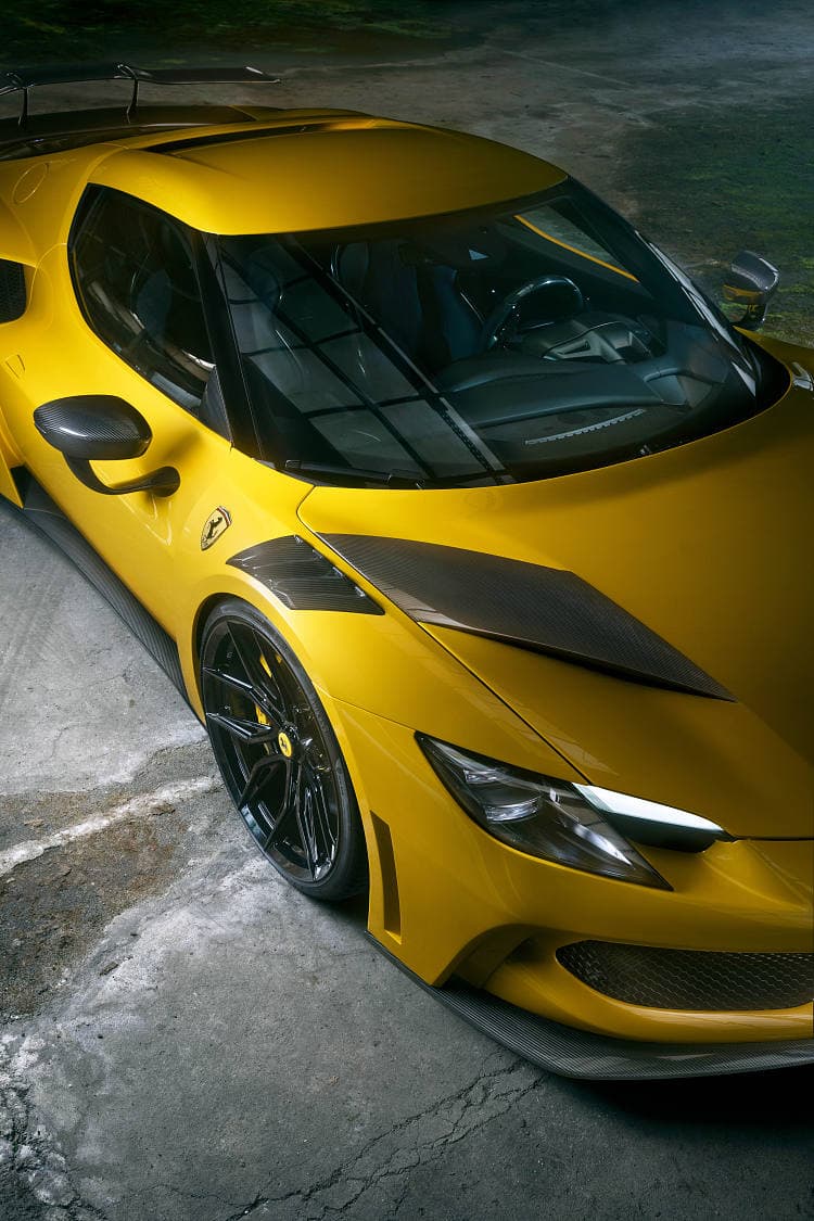 法拉利 296 gtb n-largo novitec 高清全屏壁纸