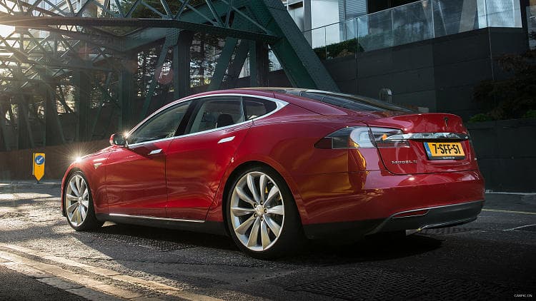 特斯拉 Model S  高清全屏壁纸