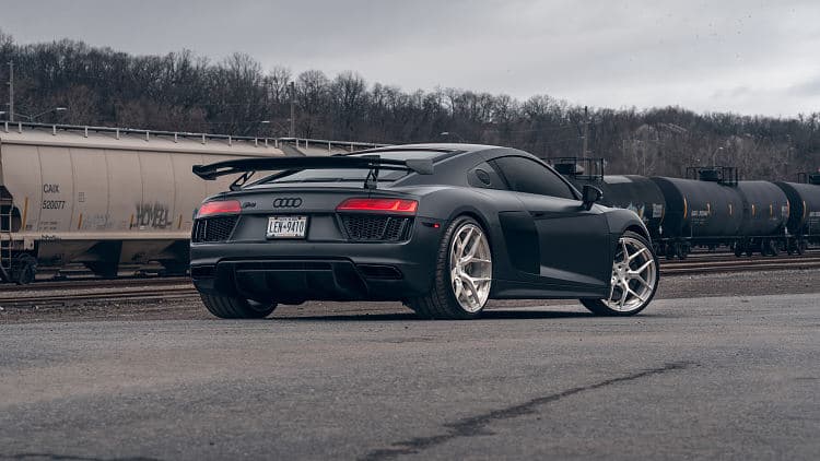 奥迪 R8 velgen wheels 高清全屏壁纸