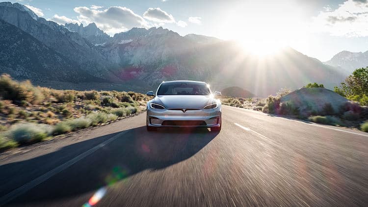 特斯拉 Model S  高清全屏壁纸