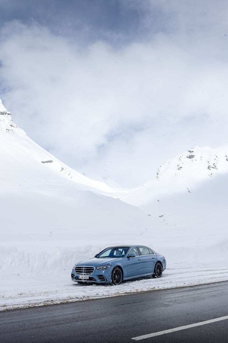 奔驰 S级 450d 4matic lang amg line manufaktur 高清全屏壁纸
