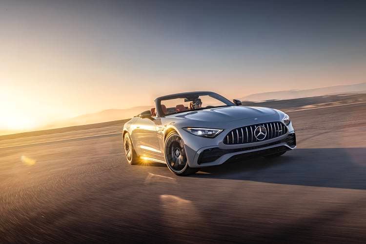 奔驰 AMG SL 43 高清全屏壁纸