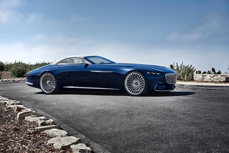 奔驰 概念车 mercedes-maybach 6 cabriolet 高清全屏壁纸