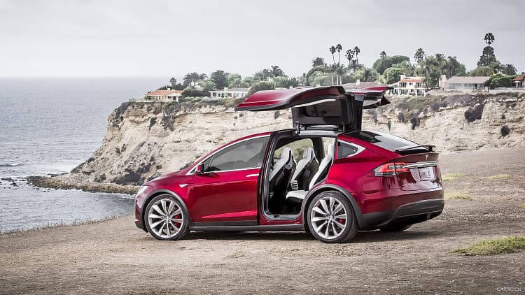 特斯拉 Model X  高清全屏壁纸