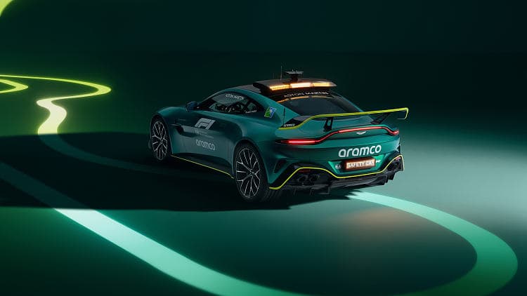 阿斯顿·马丁 Vantage f1_safety_car 高清全屏壁纸