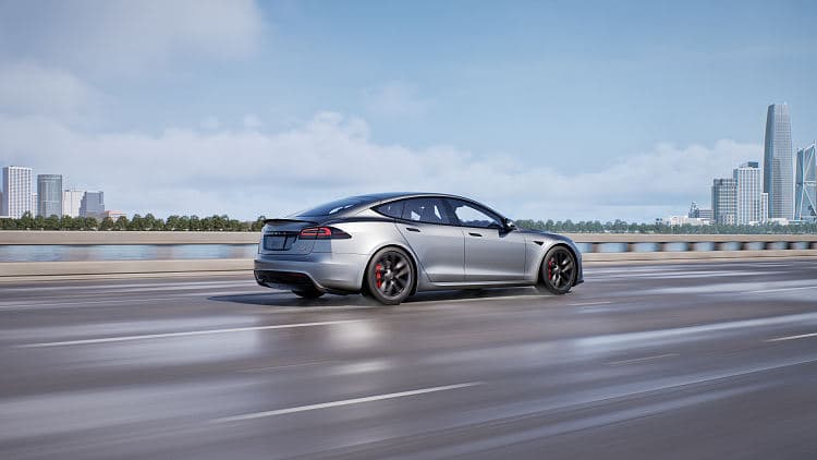 特斯拉 Model S  高清全屏壁纸