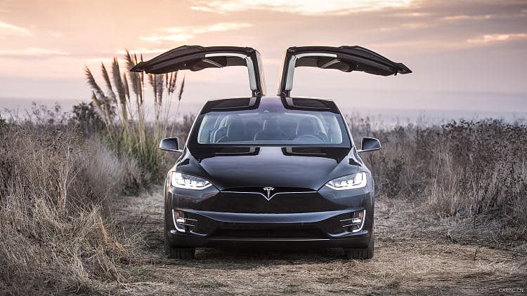 特斯拉 Model X  高清全屏壁纸