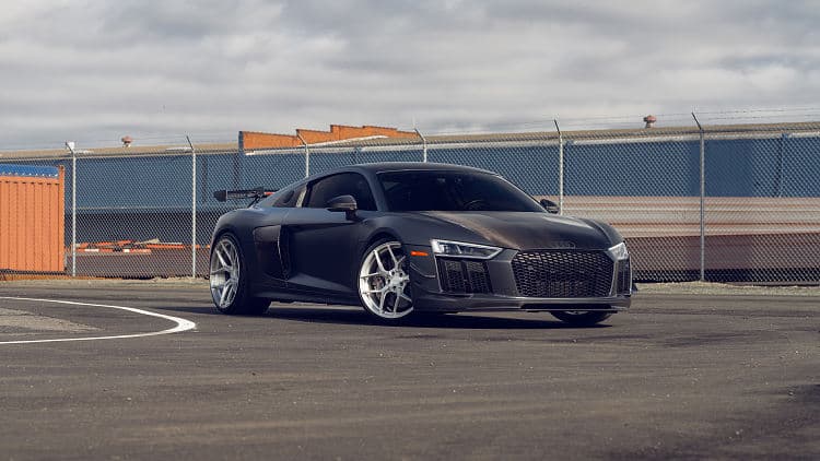 奥迪 R8 velgen wheels 高清全屏壁纸