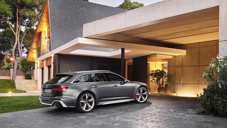 奥迪 RS6 avant 高清全屏壁纸