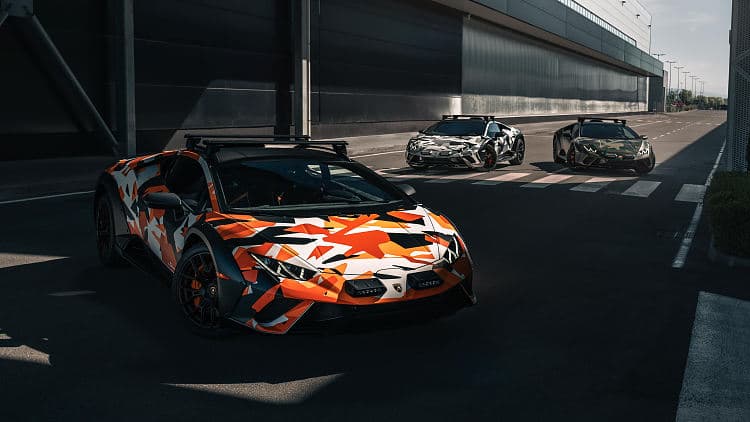 兰博基尼 Huracán sterrato all terrain ad personam 高清全屏壁纸