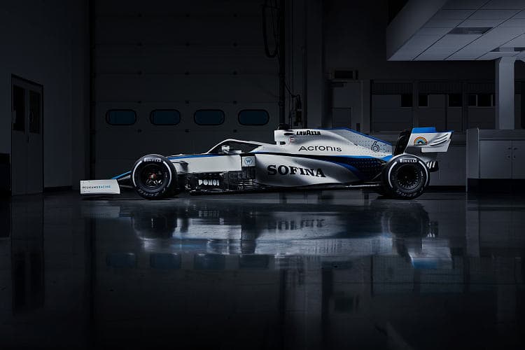 F1 威廉姆斯 fw43 2020赛季 高清全屏壁纸