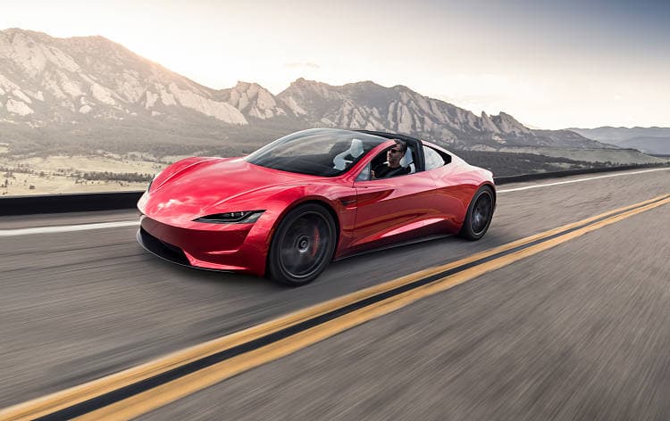 特斯拉 Roadster  高清全屏壁纸