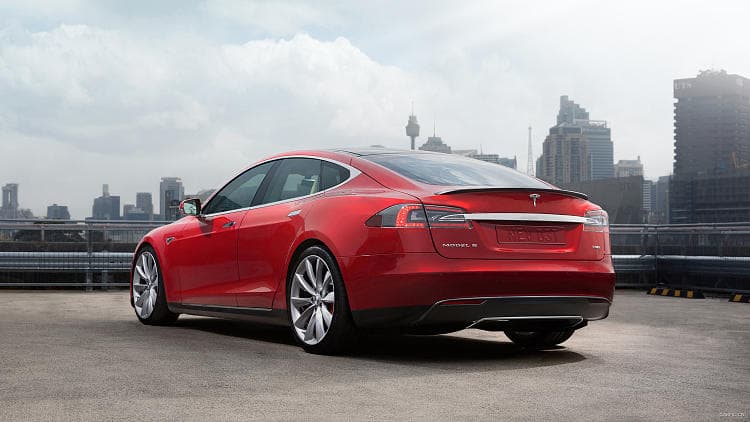 特斯拉 Model S  高清全屏壁纸