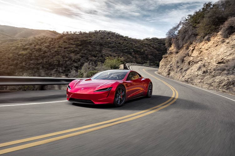 特斯拉 Roadster  高清全屏壁纸