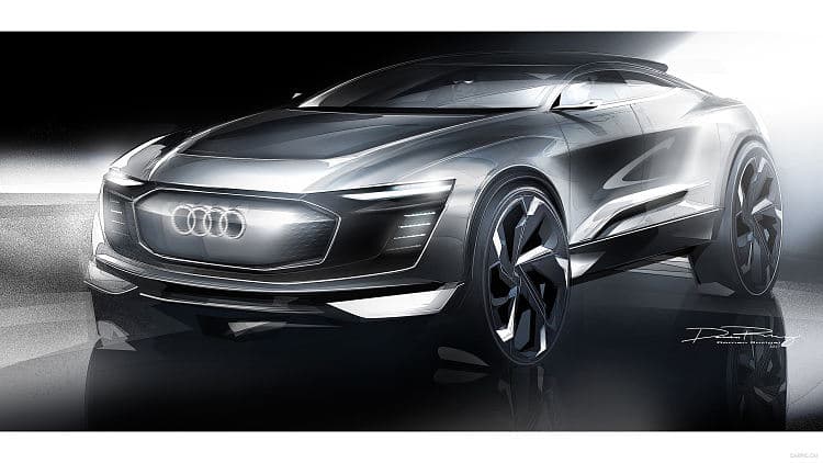 奥迪 概念车 e-tron sportback concept 高清手机竖屏壁纸