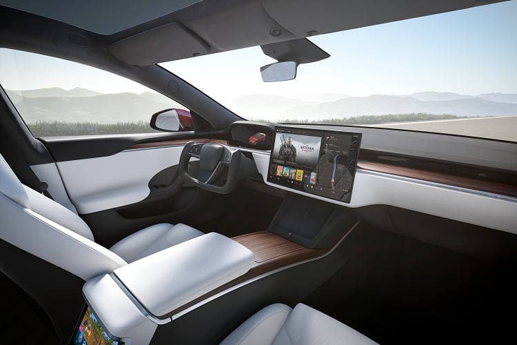 特斯拉 Model S  高清全屏壁纸