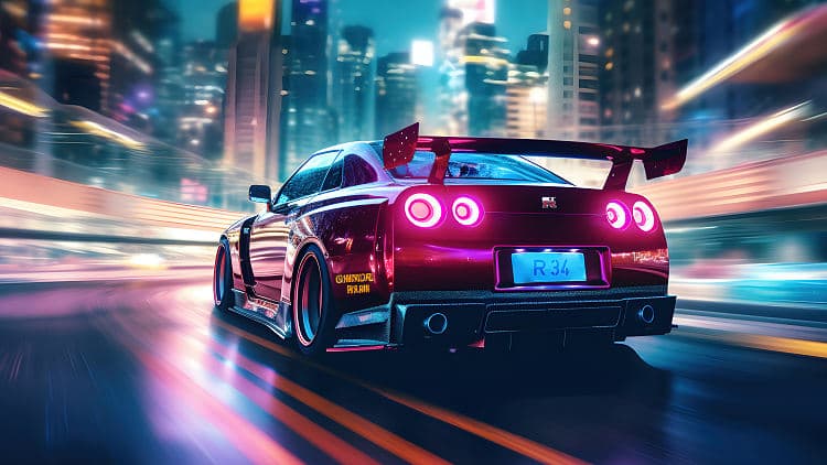 日产 GT-R  高清全屏壁纸