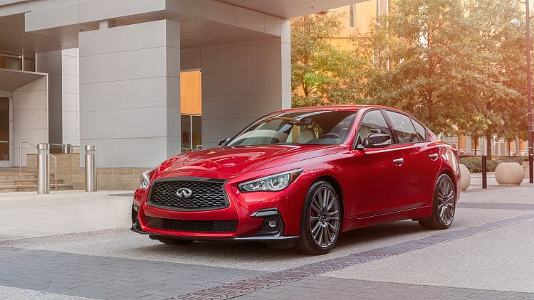 英菲尼迪 Q50 red_sport_400 高清全屏壁纸