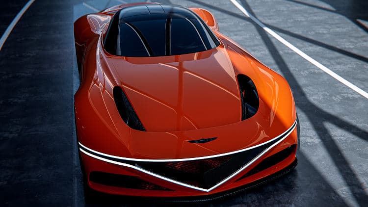 捷尼赛思 X Gran Berlinetta  高清全屏壁纸