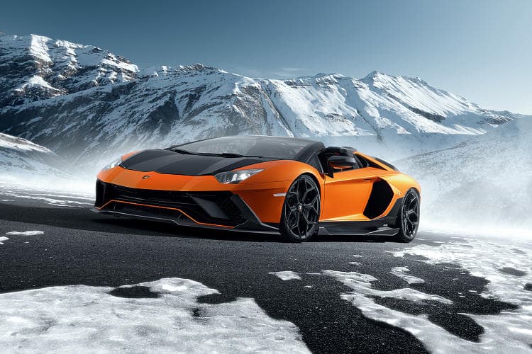 兰博基尼 Aventador novitec lp 780-4 ultimae roadster 高清全屏壁纸