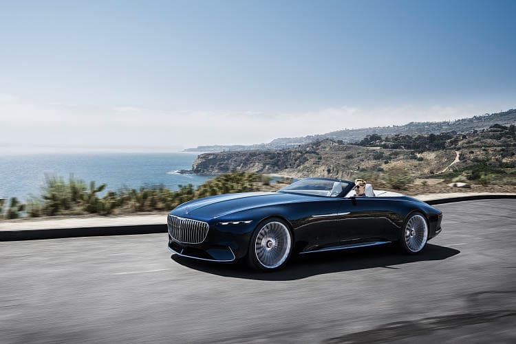 奔驰 概念车 mercedes-maybach 6 cabriolet 高清全屏壁纸