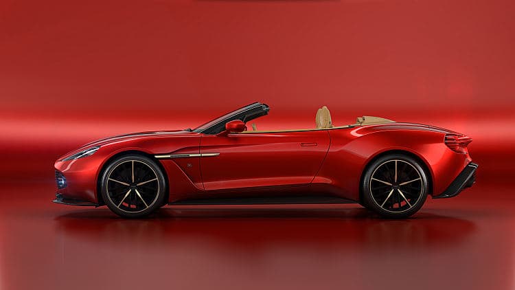阿斯顿·马丁 Vanquish Zagato Volante 高清全屏壁纸