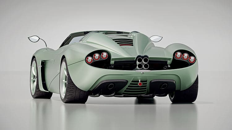 帕加尼 Huayra Codalunga Speedster 高清全屏壁纸
