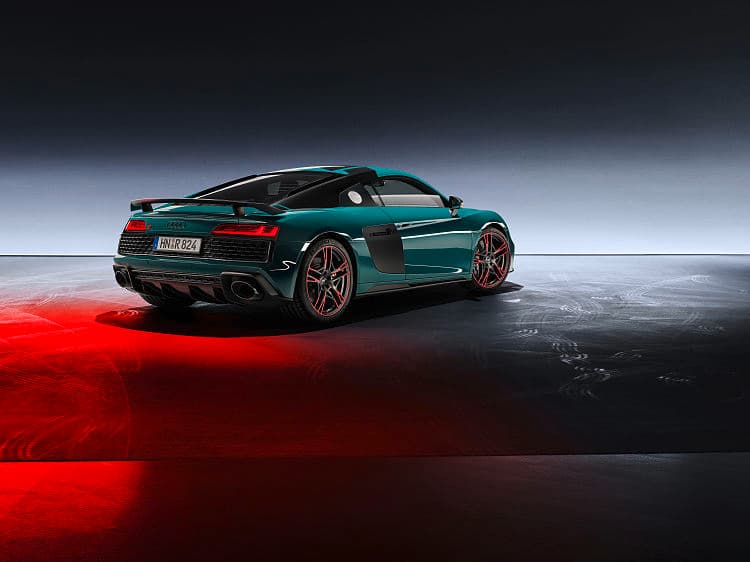 奥迪 R8 green hell 高清全屏壁纸