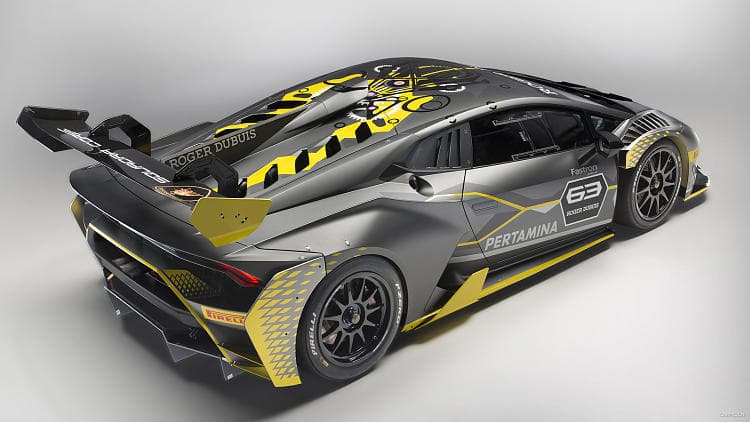 兰博基尼 Huracán super trofeo evo 高清全屏壁纸