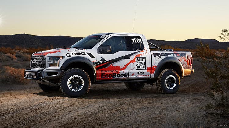 福特 F150 猛禽 race truck 高清全屏壁纸