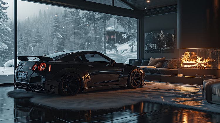 日产 GT-R  高清全屏壁纸