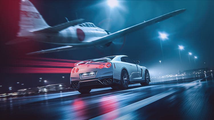日产 GT-R  高清全屏壁纸