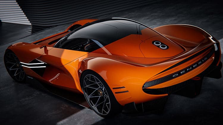 捷尼赛思 X Gran Berlinetta  高清全屏壁纸