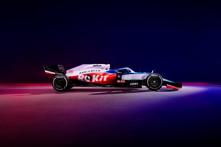 F1 威廉姆斯 fw43 2020赛季 高清全屏壁纸
