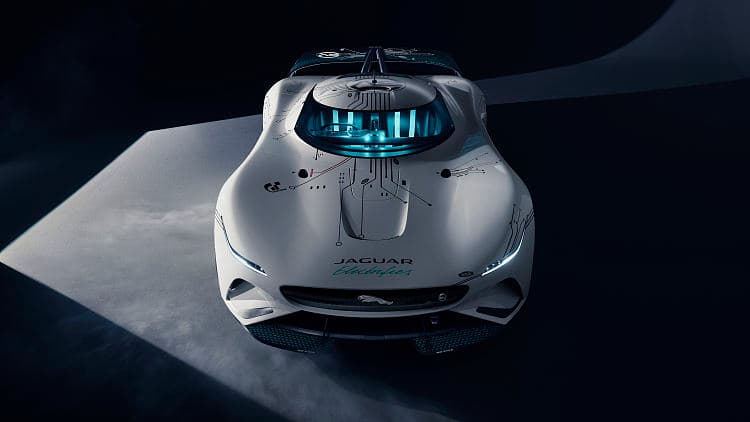 捷豹 Vision Gran Turismo SV 高清全屏壁纸
