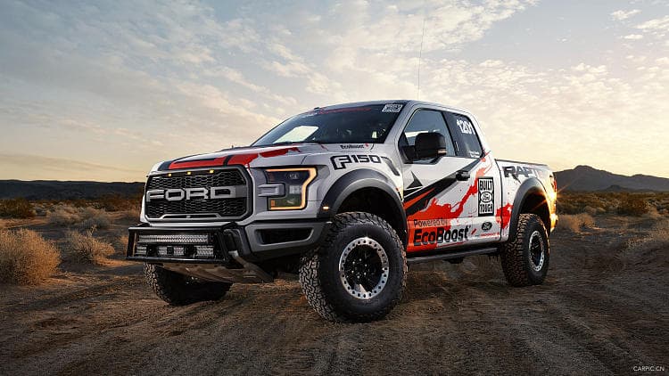 福特 F150 猛禽 race truck 高清全屏壁纸
