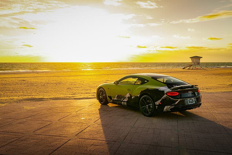 宾利 欧陆GT pikes peak 高清全屏壁纸