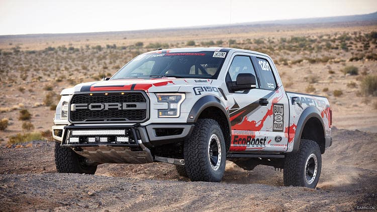 福特 F150 猛禽 race truck 高清全屏壁纸