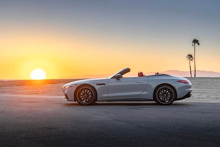 奔驰 AMG SL 43 高清全屏壁纸