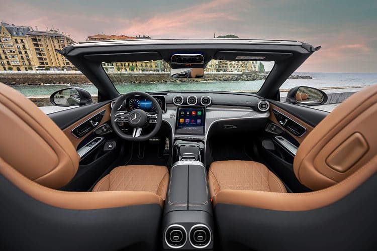 奔驰 CLE klasse_amg_line_cabrio 高清全屏壁纸