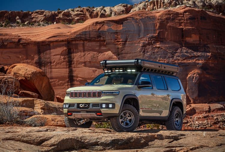 Jeep 大瓦格尼 overland concept 高清全屏壁纸