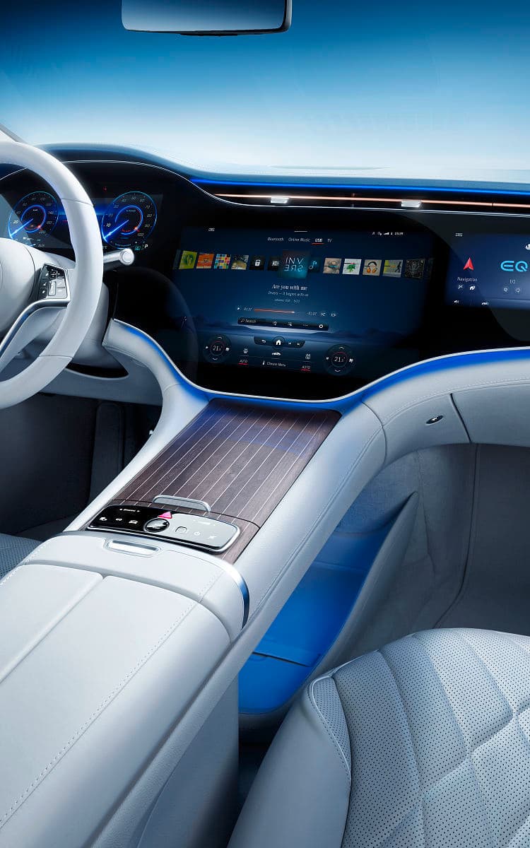 奔驰 EQS 580 4matic edition one 高清全屏壁纸