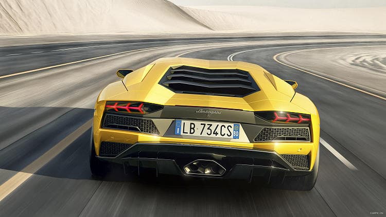 兰博基尼 Aventador S 高清全屏壁纸
