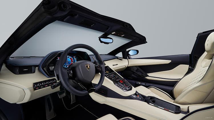 兰博基尼 Aventador s roadster 高清全屏壁纸